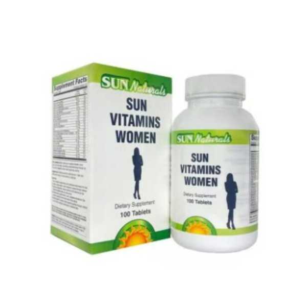 Sun Natural Sun Vitamins Women 100Tablet