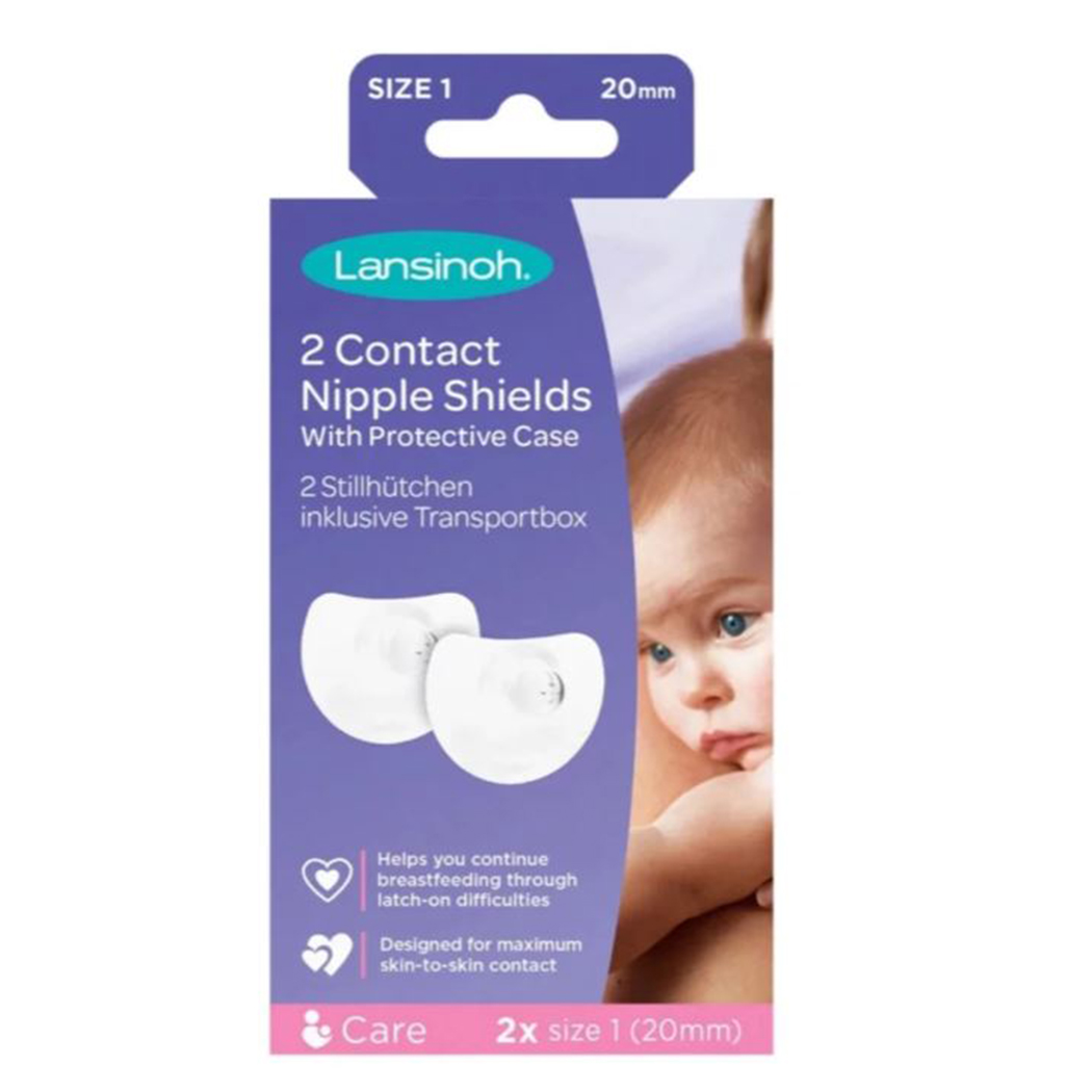 Lansinoh Contact Nipple Shields 20mm (2 Nipple Shields) | Sifsaf