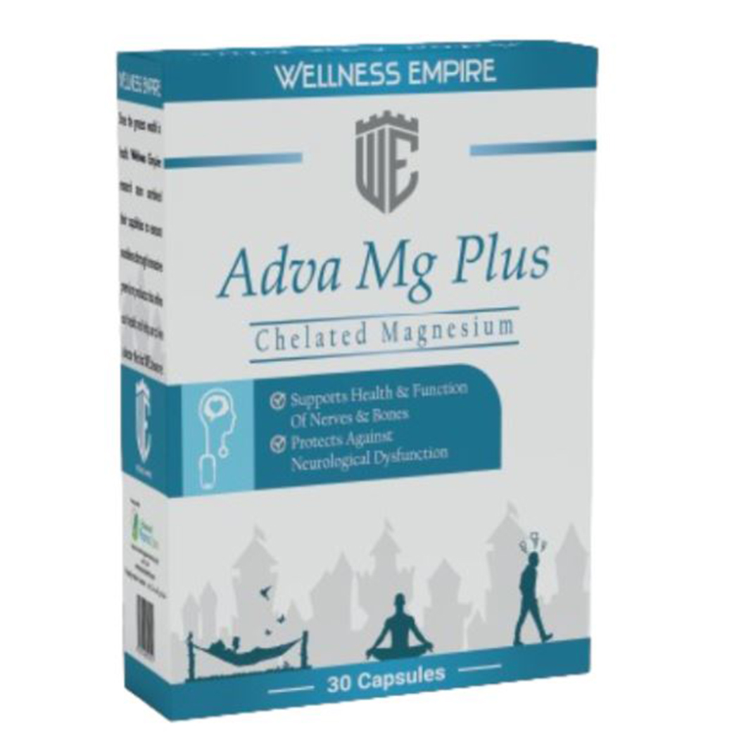 Adva Mg Plus (Support Overall Health) 30 Capsules | Sifsaf