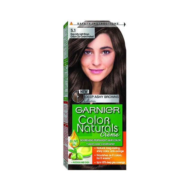 Garnier Color Naturals Light Ash Brown Color No 5 1 Sifsaf