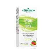 Jamieson Iron + Vitamin B12 Chewable Tablets 45TAB
