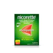 Nicorette Nicotine InvisiPatch 15Mg 7 Patches