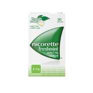 Nicorette Freshmint Nicotine Gum 2Mg 30 pieces