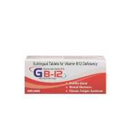 Gb-12 Sublingual Vitamin B12 100Tab