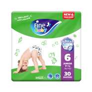 Fine Baby Diapers XX-Large Size 6, (16+ Kg), 30 Diapers