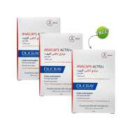 Ducray Anacaps Activ+ For Hair &amp;amp; Nails Offer (2+1) Free