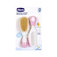 Chicco Brush And Comb Pink