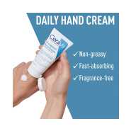 Cerave Therapeutic Hand Cream for Dry Cracked Hands With Hyaluronic Acid 50Ml