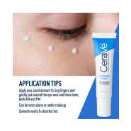 Cerave Eye Repair Cream for Dark Circles and Puffiness with Hyaluronic Acid 14Ml