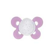 Chicco Soother Glow In The Dark Pink 16-36M