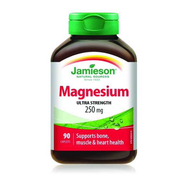 Jamieson Magnesium 250 Mg, 90 Capsule