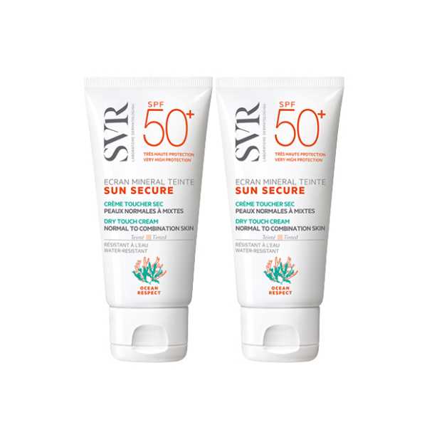 Svr Sun Secure Ecran Tinted Cream SPF50+, Duo Offer