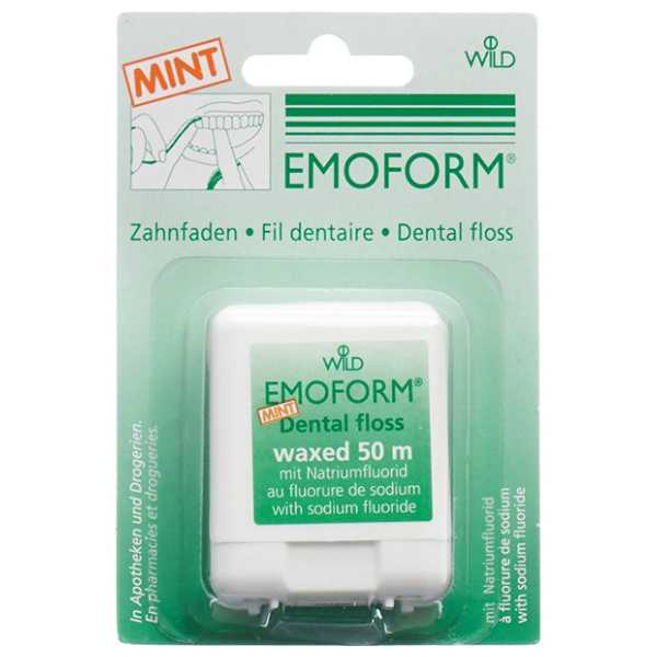 Emoform Dental Floss Mint 50M