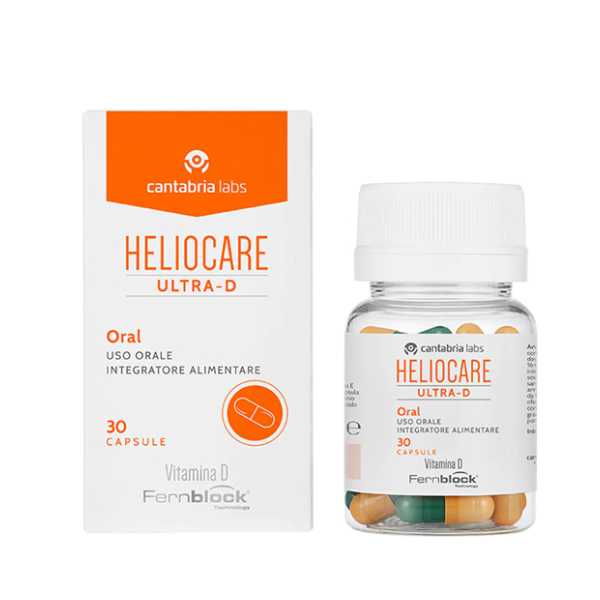 Heliocare Ultra-D Oral Capsules Boosts skin health 30 Capsules