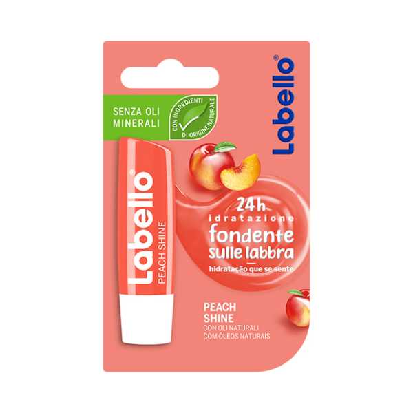 Labello Peach Shine Lip Balm 4.8G