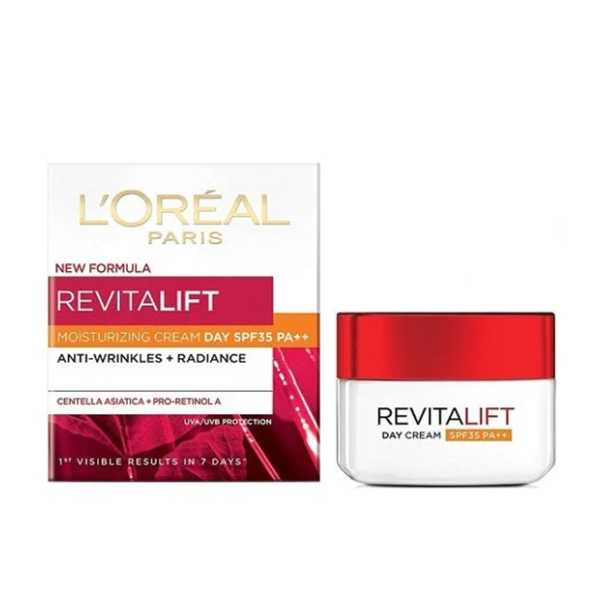 Loreal Revitalift Anti-Wrinkle Pro-Retinol Day Cream SPF35++, 50Ml