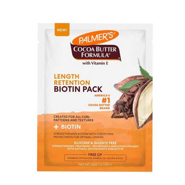 Palmer's Cocoa Butter Length Retention Biotin Pack Sachet 60Gm