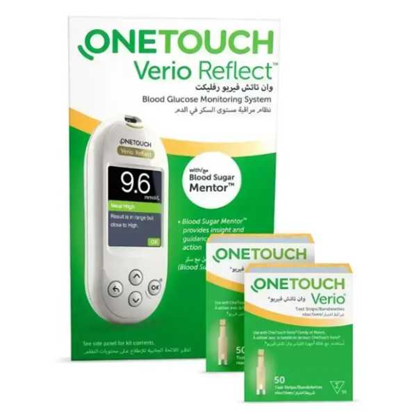 One Touch Verio Reflect Offer ( Meter + 100 Strip )