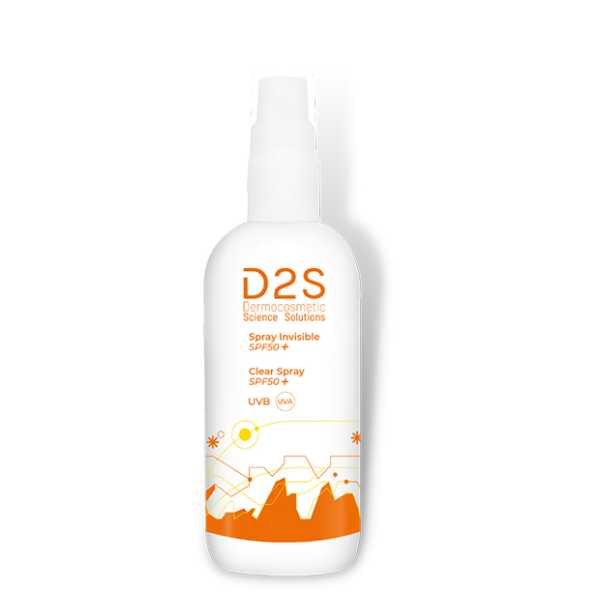 D2S Invisible Sun Spray SPF50+, 125ML