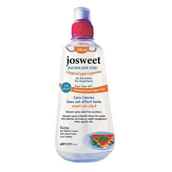 Josweet Sucralose Syrup-500Ml