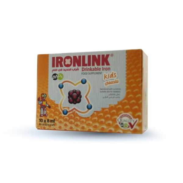 Iron Link Kids 10 drinkable vials