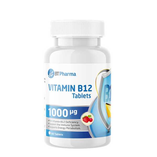 Bt Pharma B12 (1000) Mcg 60Tab
