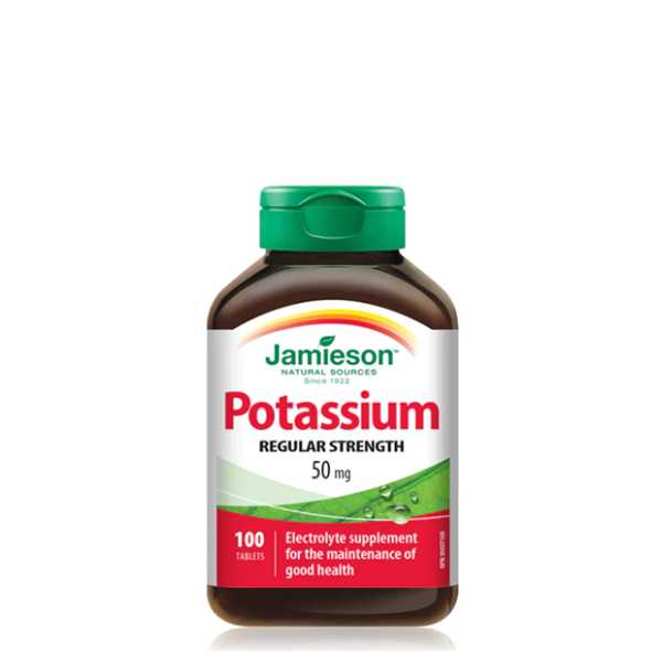 Jamieson Potassium 50 Mg 100Tab