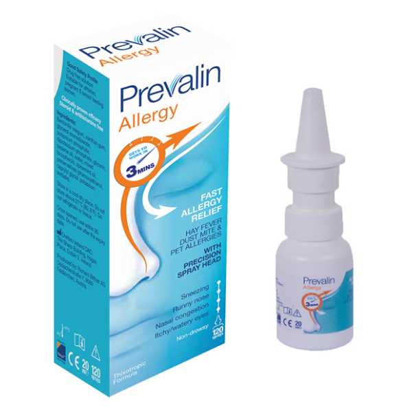 Prevalin Allergy Relife Adult Nasal Spray 20Ml