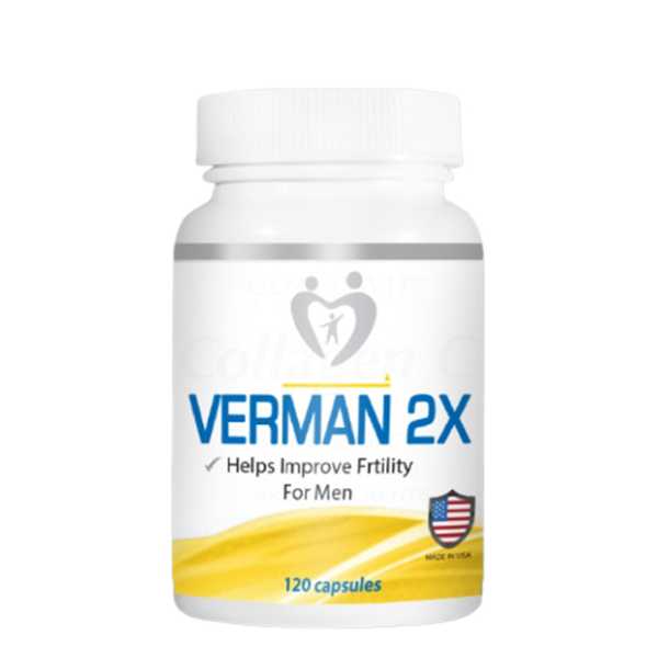 Verman 2X Anti Oxidant Dietary Supplement 120 Capsule