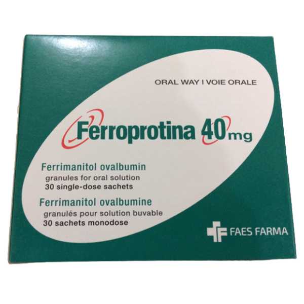 Ferroprotina 40 Mg 30Sachets