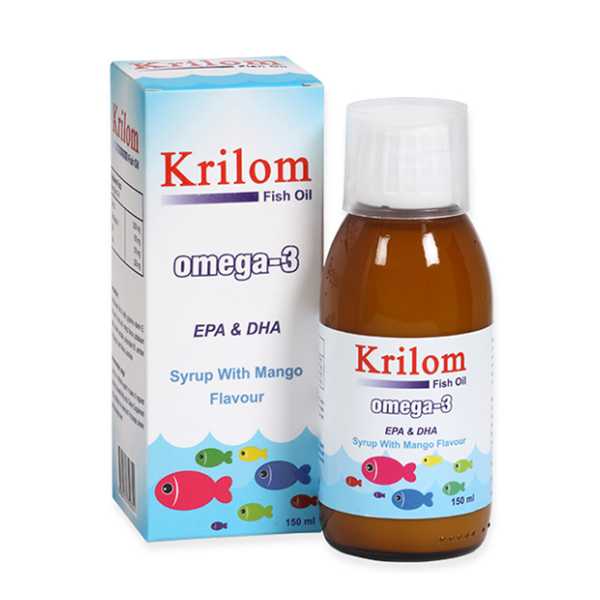 Krilom Omega-3 Syrup 150Ml