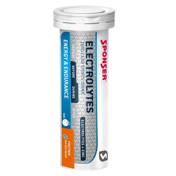 Sponser Electrolytes Fruitmix 10 Effervescent tablets