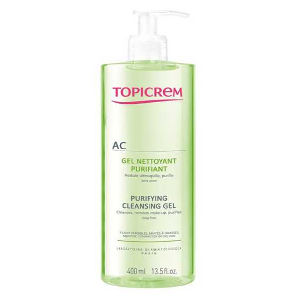 Topicrem Ac Purifying Cleansing Gel 400Ml