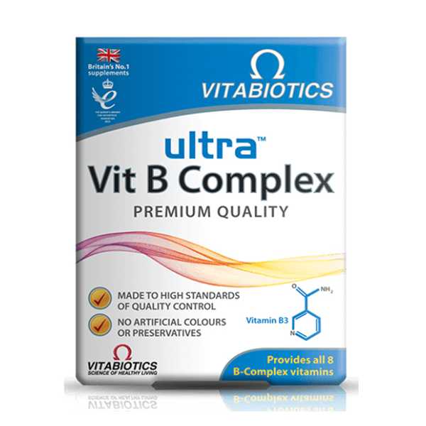 Vitabiotics Ultra Vitamin B Complex 60TAB