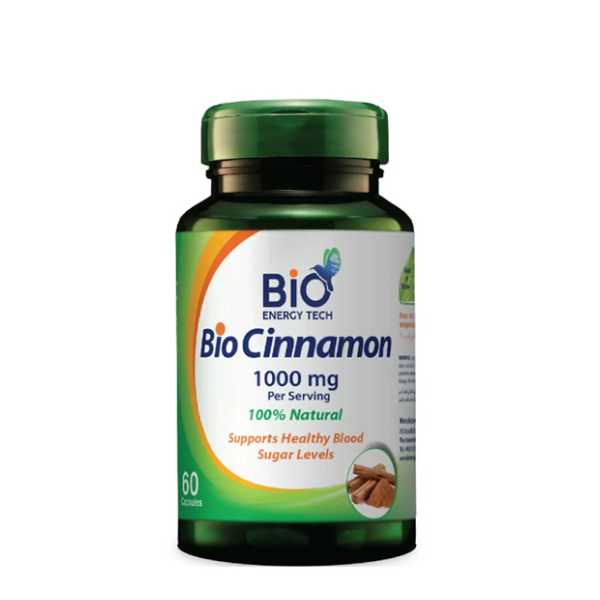 Bio Energy Tech Cinnamon 500Mg 60 Capsule