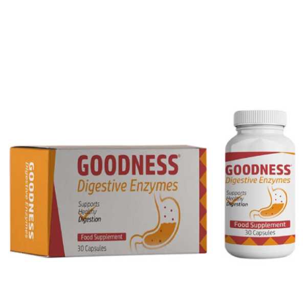 Goodness Digestive Enzymes 30Caps