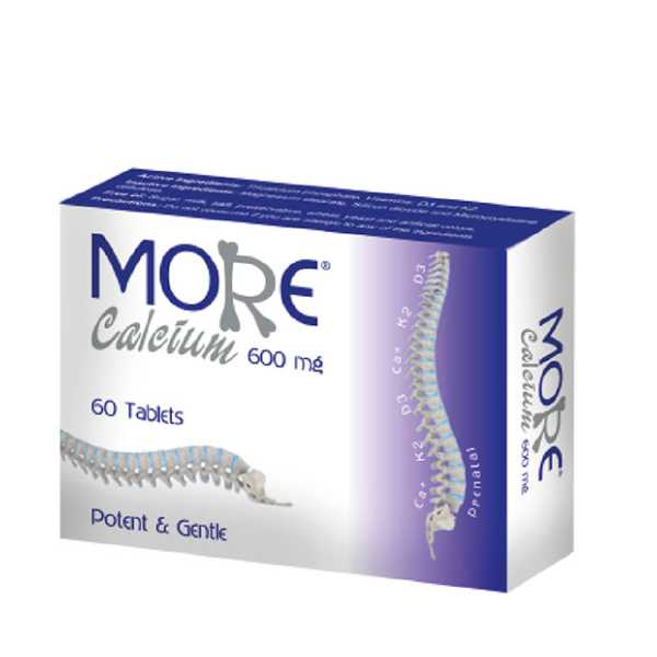 More Calcium 600 Mg 60Tab