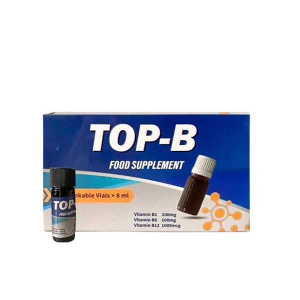 Top-B (B Complex Vitamins) 10 Vials * 8 Ml