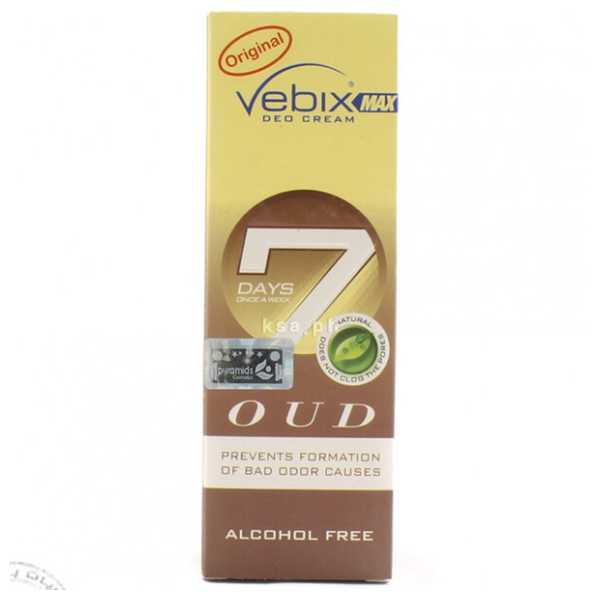 Vebix Deo Cream Oud 25ML