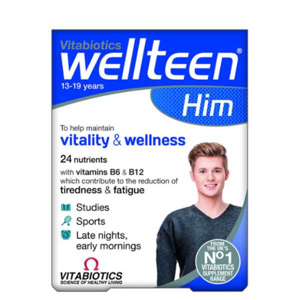 Vitabiotics Wellteen Him (13-19) years 30Tab