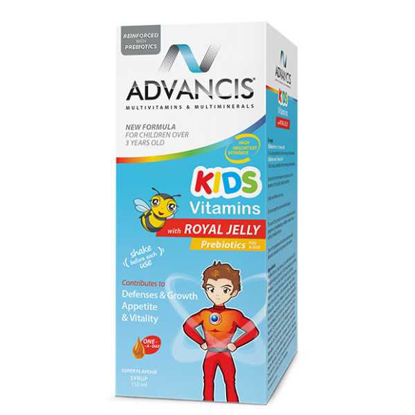 Advancis Kids Royal Jelly Syrup 150Ml