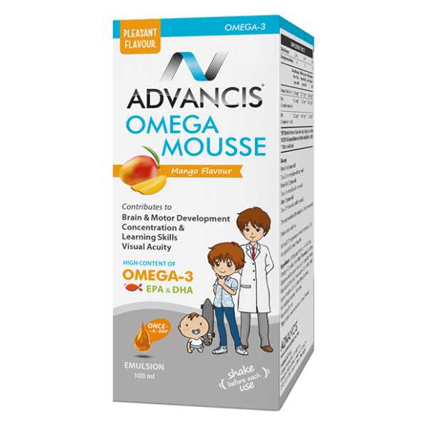 Advancis Omega Mousse Emulsion For Children100Ml