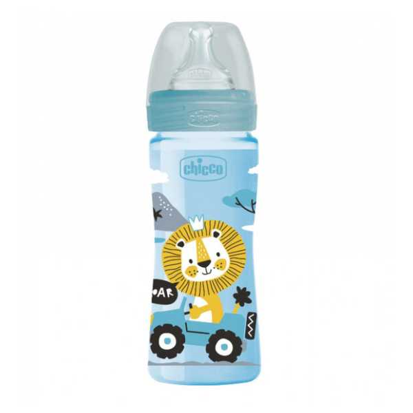 Chicco Well Being Bottle Colors Blue 250ML