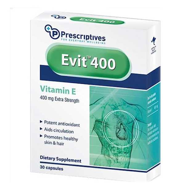 Evit Vitamin E 400Mg 30CAP
