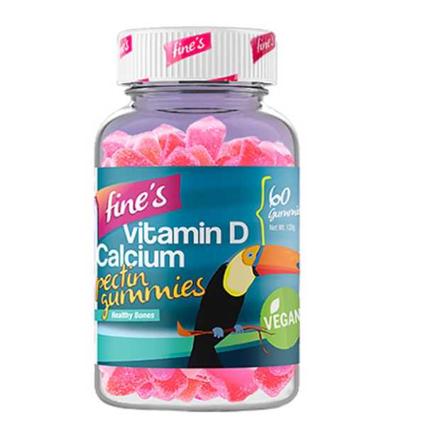 Fines Vitamin D + Calcium 60 Gummies