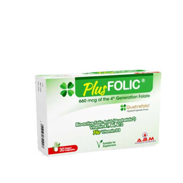 Plus Folic (Bioactive Folic Acid) 30Cap