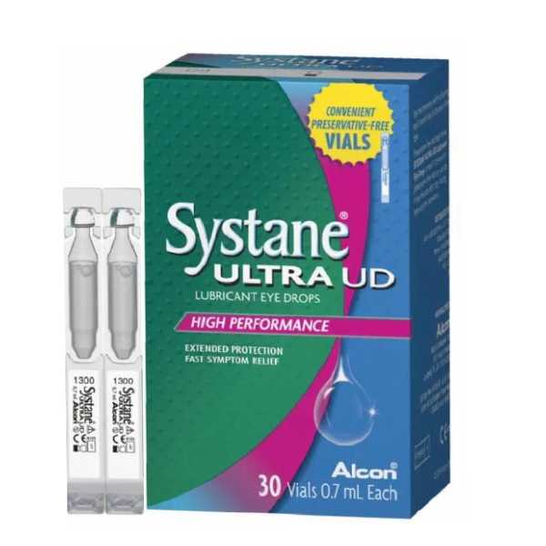 Systane Ultra Ud Lubricant Eye Drops 30 Vials*7Ml
