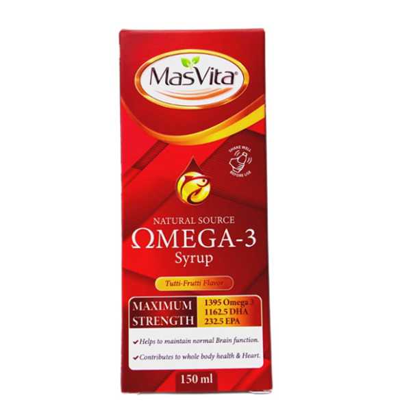 Masvita Omega-3 Syrup 150Ml
