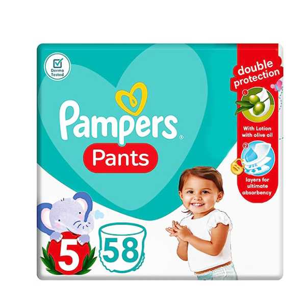 Pampers Baby Pants Size 5 (12-18 kg) 58 Pants