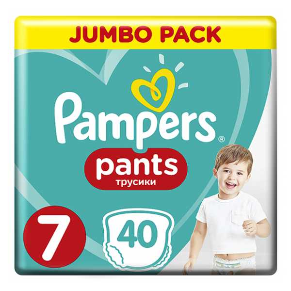 Pampers Baby Pants Size 7 ( 17+ kg) 40 Pants